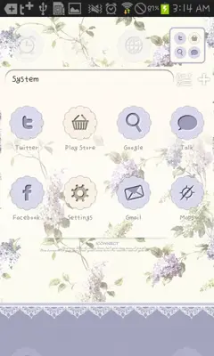 Daydream3 Go Launcher EX android App screenshot 1